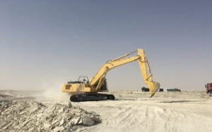 Las excavadoras de JNHTC MACHINERY destacan en el duro clima desértico del noroeste de Mauritania